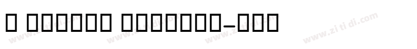 X Koodak Regular字体转换